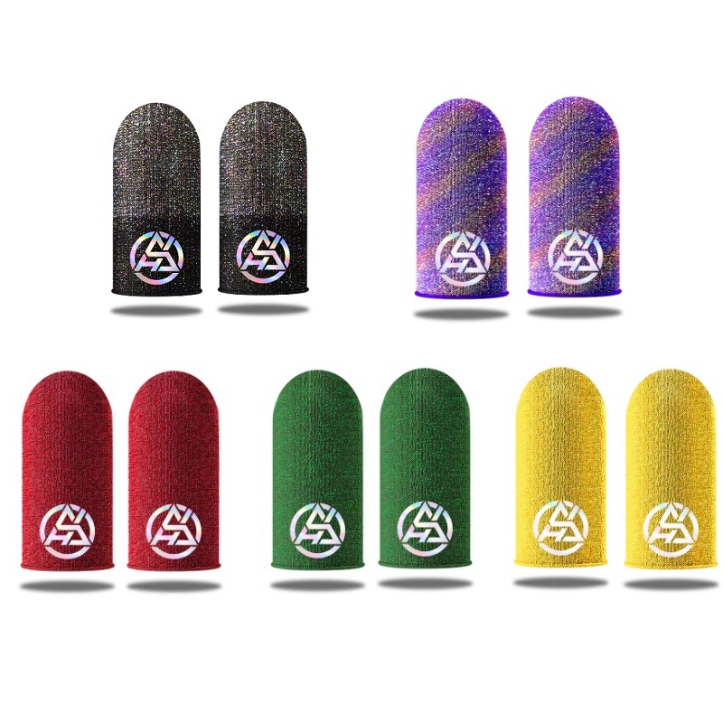 Gaming Accessories Mobile - 5 Pairs Game Finger Sleeve Silver