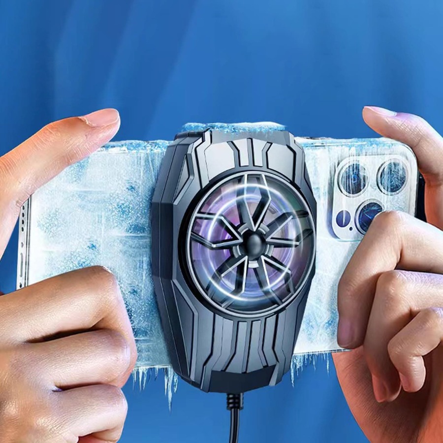Gaming Accessories Mobile - Universal Mobile Phone Cooler Fan, Smartphone