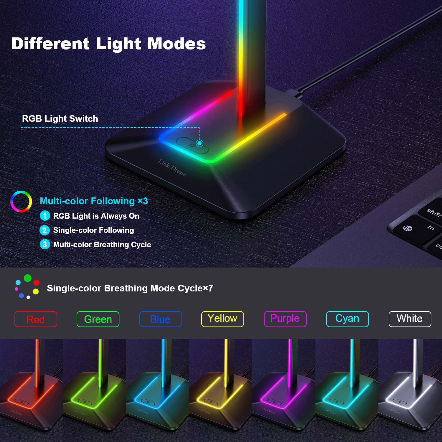 New Bee Z8 RGB Headphones Stan - Gaming Accessories Sale ulasan dan harga