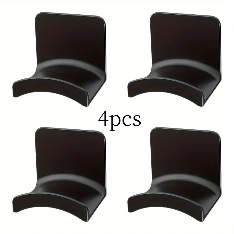 4Pcs Black Adhesive Headphone  - Gaming Accessories For Gaming Desk ulasan dan harga