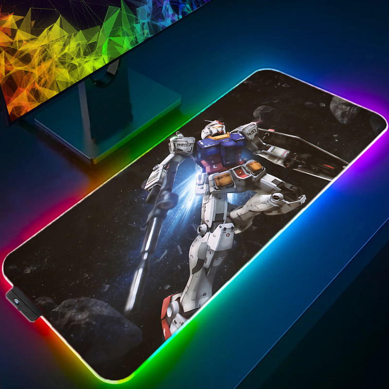 RGB Kawaii Mouse Pad Anime Gab - Gaming Accessories Mobile ulasan dan harga