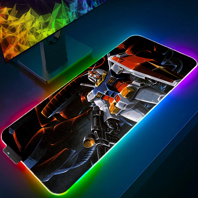 RGB Kawaii Mouse Pad Anime Gab - Gaming Accessories Mobile ulasan dan harga