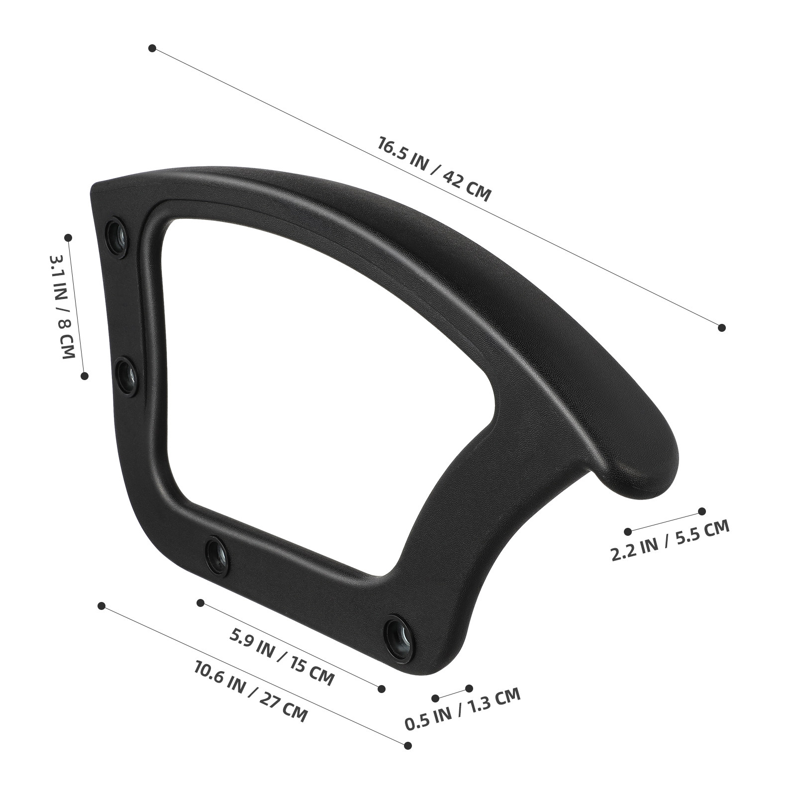 Plastic Chair Arm Rest Holder  - Gaming Accessories For Gaming Desk ulasan dan harga