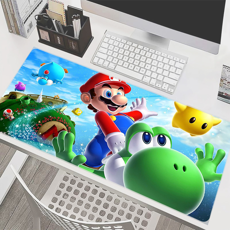 90x40cm Mouse Pad M-Mario Anim - Gaming Accessories Tablet ulasan dan harga