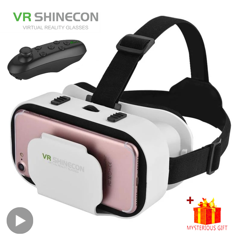 Shinecon VR Glasses 3D Headset - Gaming Accessories 10 Year Old ulasan dan harga