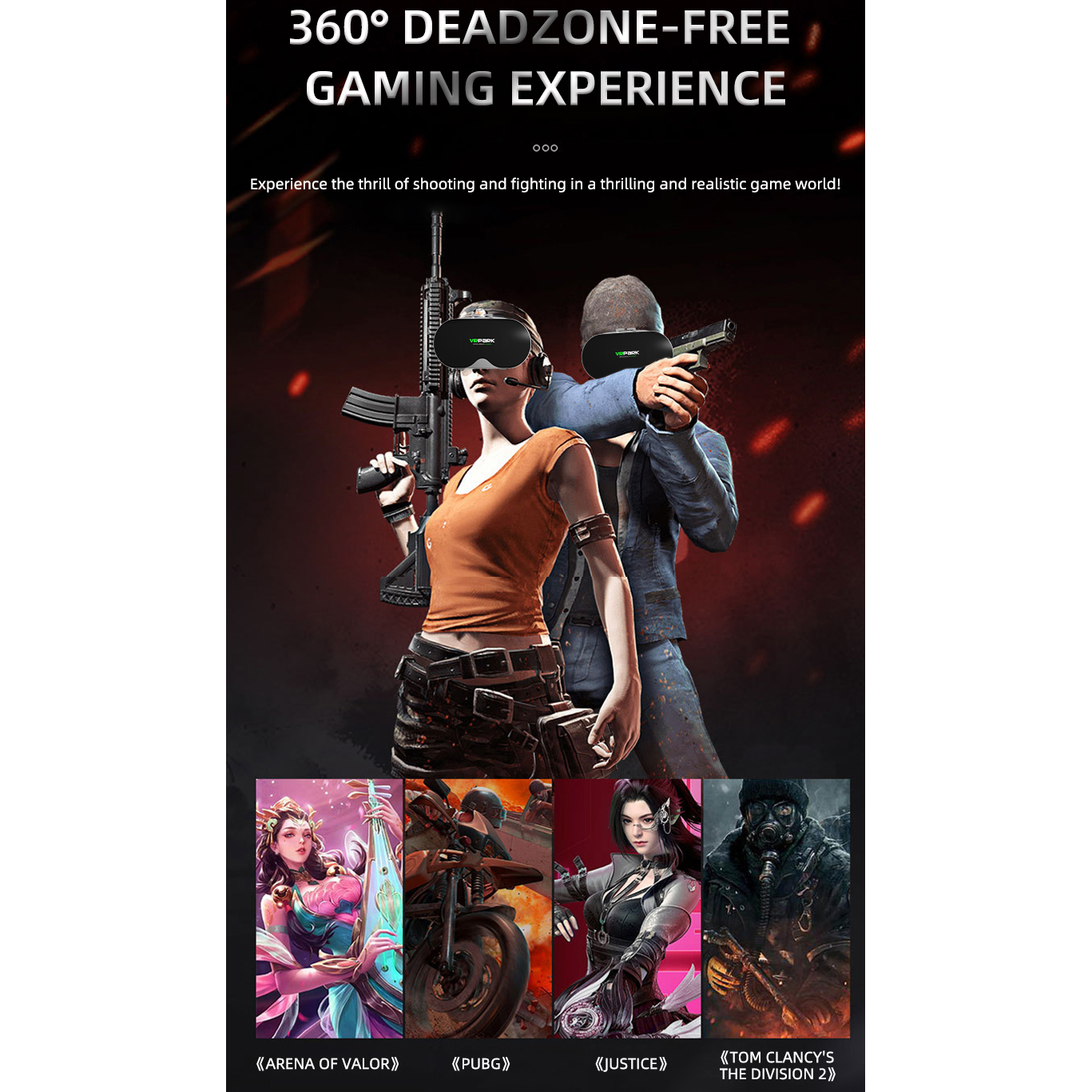 Virtual Reality 3D VR Glasses  - Gaming Accessories 10 Year Old ulasan dan harga