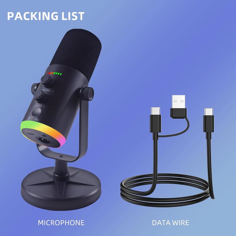 USB/XLR Dual-Mode Dynamic Gami - Gaming Accessories Mobile ulasan dan harga