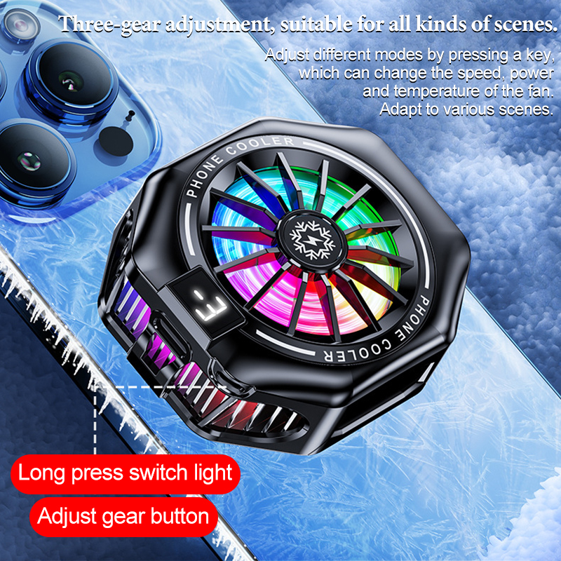 Black Shark Cooler For Cell Ph - Gaming Accessories Mobile ulasan dan harga