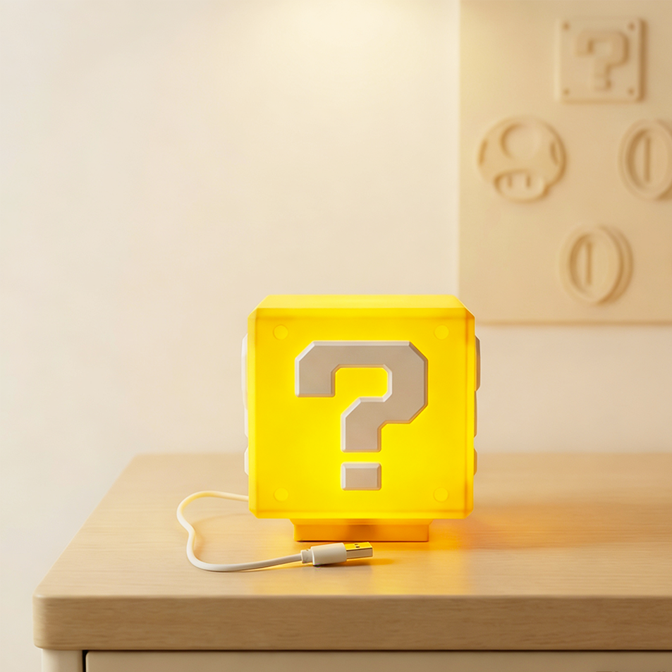 2026Question Block Lamp with S - Gaming Accessories Led ulasan dan harga