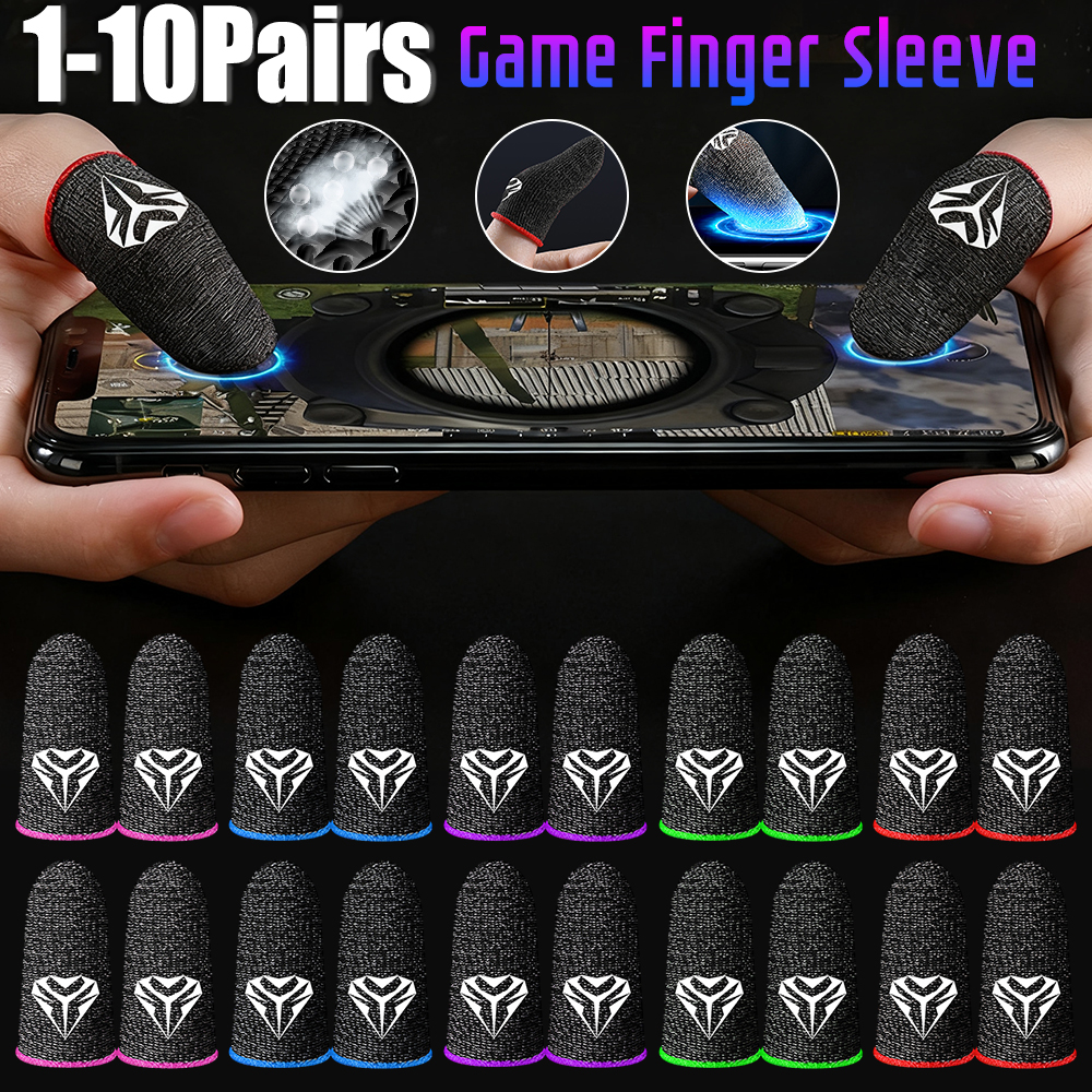 Mobile Game Fingertip Gloves F - Gaming Accessories Mobile ulasan dan harga