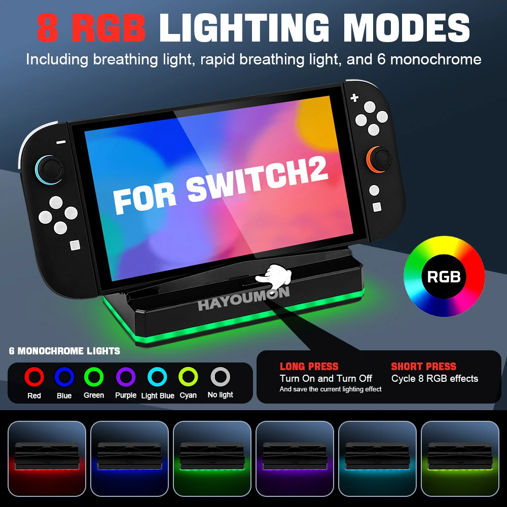 For NS Switch 2 Portable Charg - Gaming Accessories Led ulasan dan harga