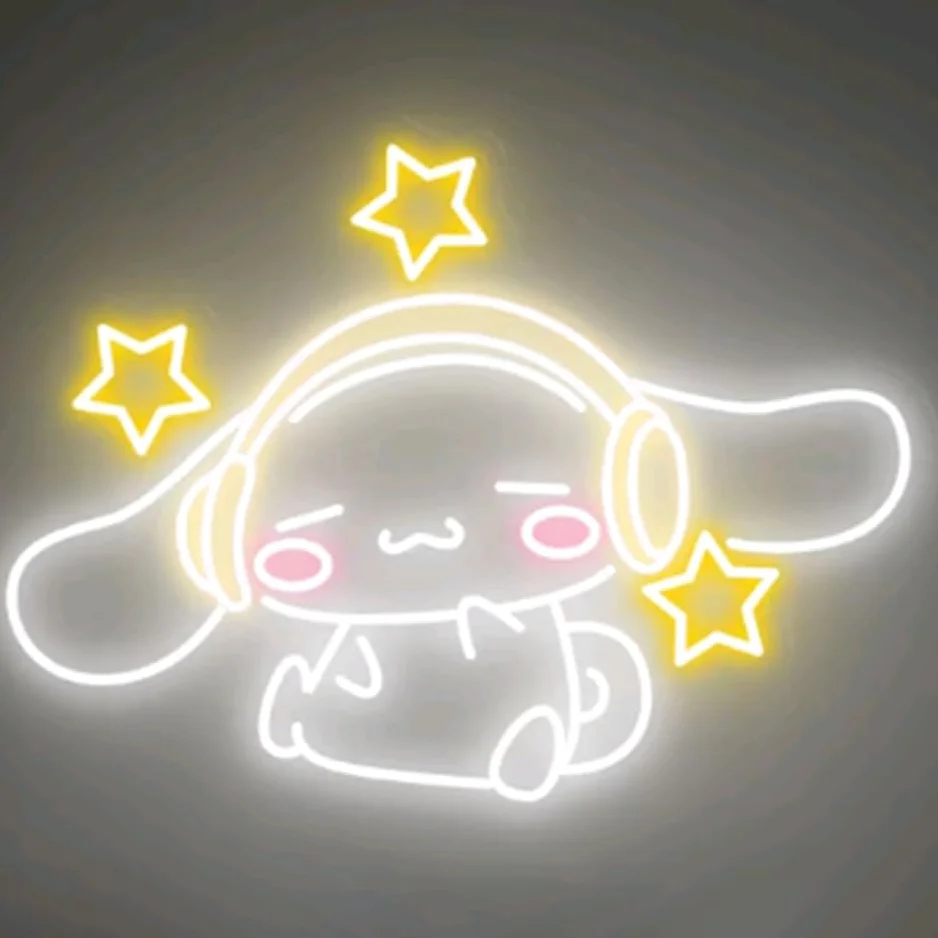 Cinnamoroll Headphones Neon Si - Gaming Accessories Led ulasan dan harga