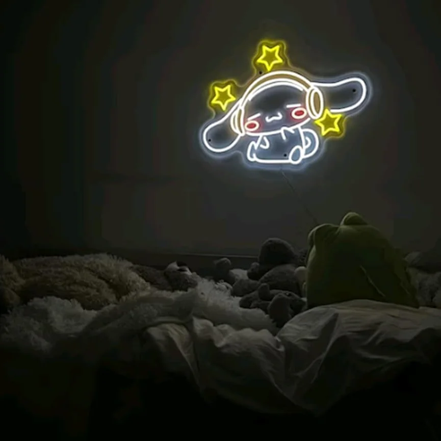 Cinnamoroll Headphones Neon Si - Gaming Accessories Led ulasan dan harga