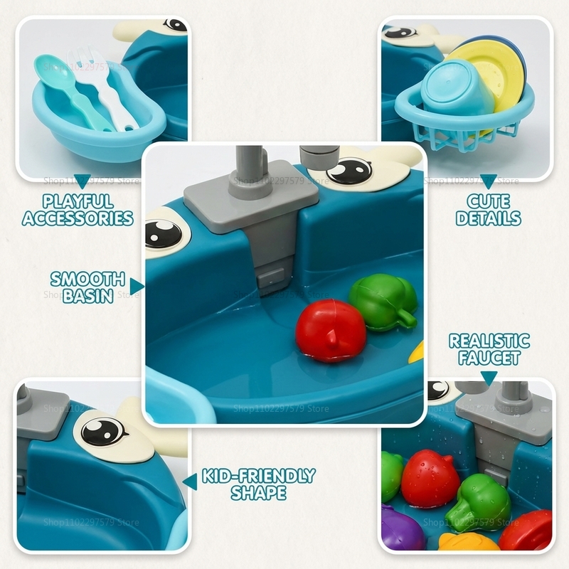 Children Play Kitchen Set with - Gaming Accessories 10 Year Old ulasan dan harga
