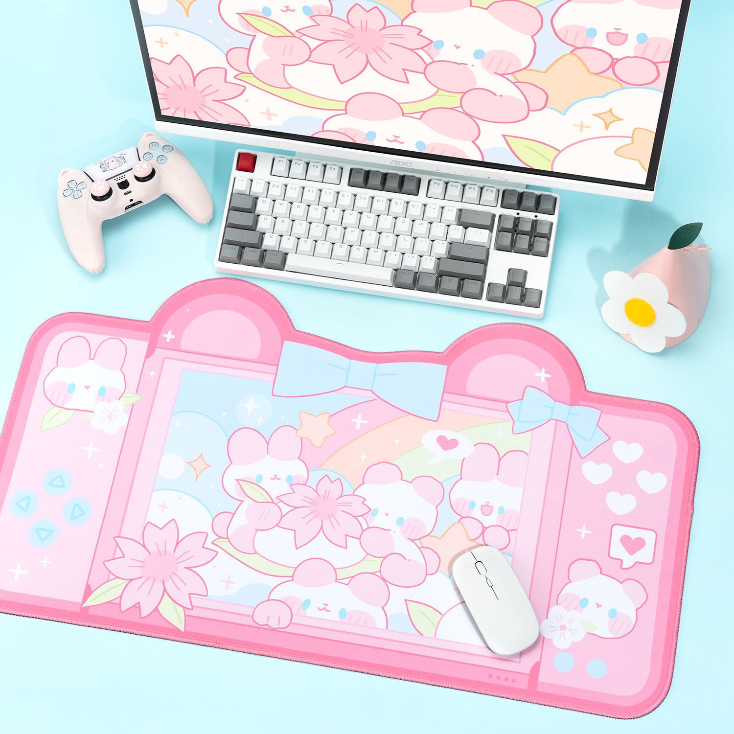Extra Large Kawaii Gaming Mous - Gaming Accessories For Gaming Desk ulasan dan harga