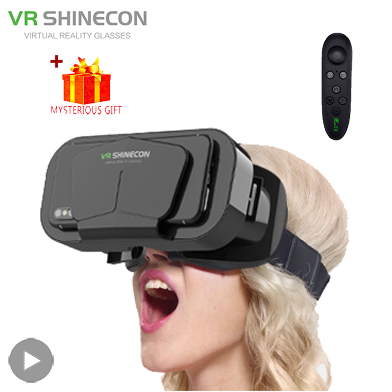 Shinecon VR Glasses 3D Headset - Gaming Accessories 10 Year Old ulasan dan harga