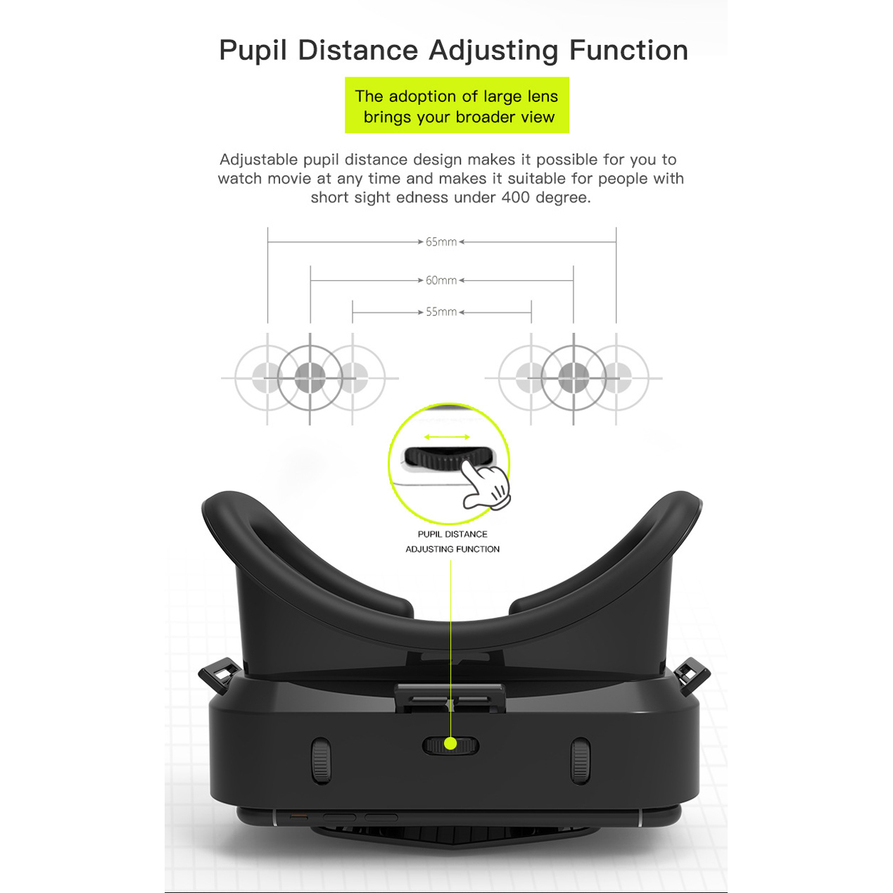 Shinecon VR Glasses 3D Headset - Gaming Accessories 10 Year Old ulasan dan harga