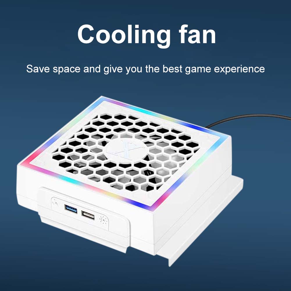 LED Cooling Fan Cooler with LE - Gaming Accessories Led ulasan dan harga