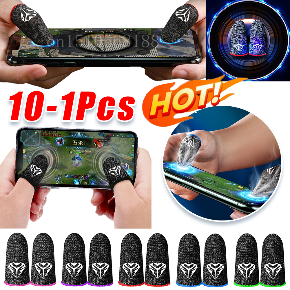 10-2PCS Finger Cots Gaming Fin - Gaming Accessories Mobile ulasan dan harga