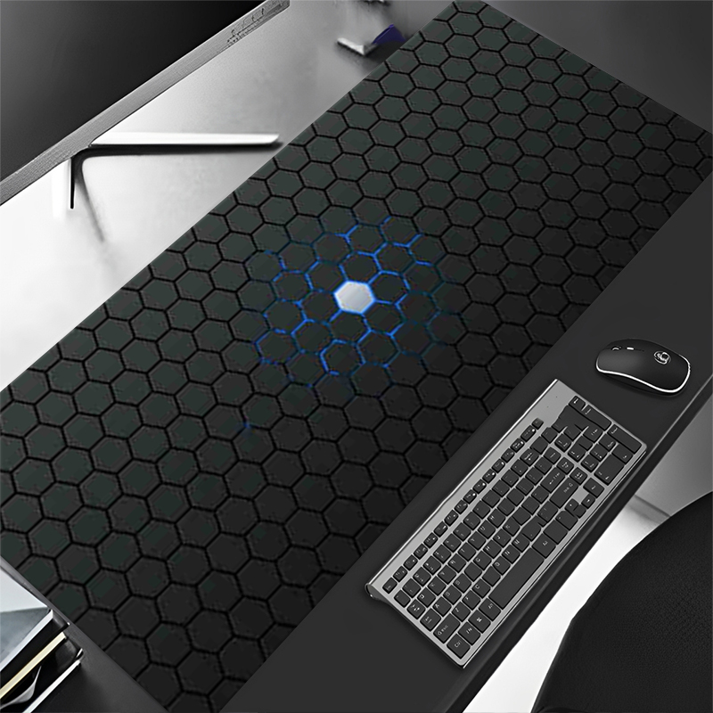 Hexagon Large Gaming Mouse Pad - Gaming Accessories For Gaming Desk ulasan dan harga