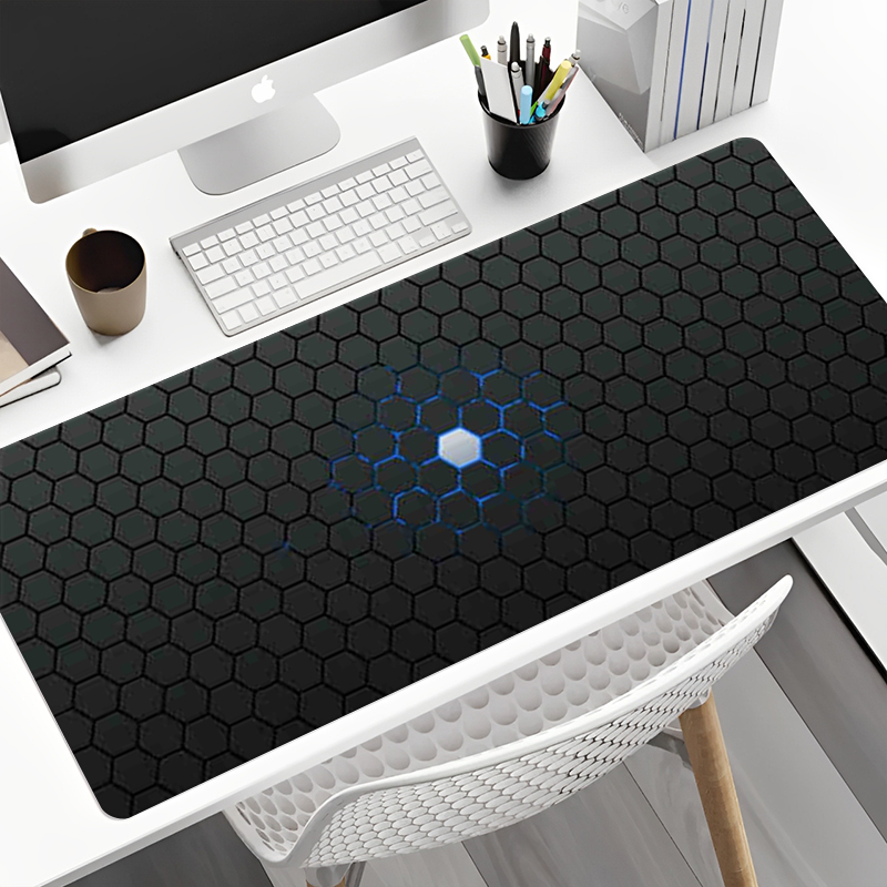 Hexagon Large Gaming Mouse Pad - Gaming Accessories For Gaming Desk ulasan dan harga