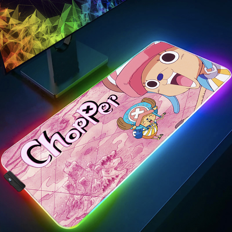 RGB Mouse Pad one piece Tony T - Gaming Accessories Led ulasan dan harga