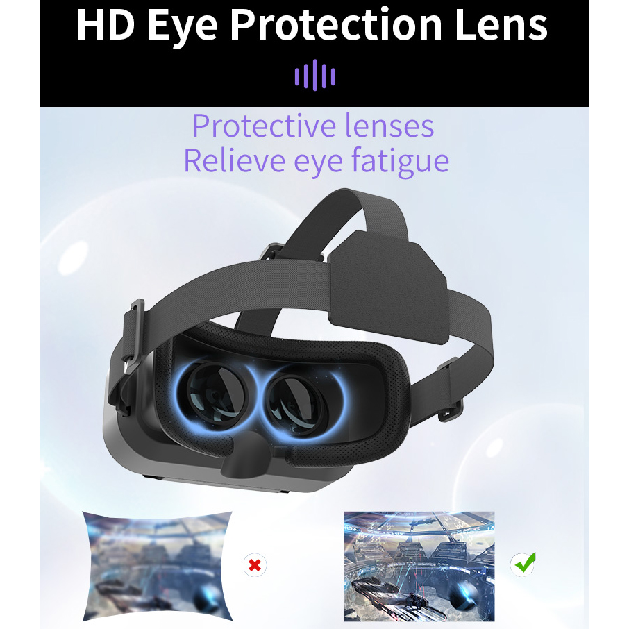 VR Glasses 3D Viar Phone Virtu - Gaming Accessories 10 Year Old ulasan dan harga
