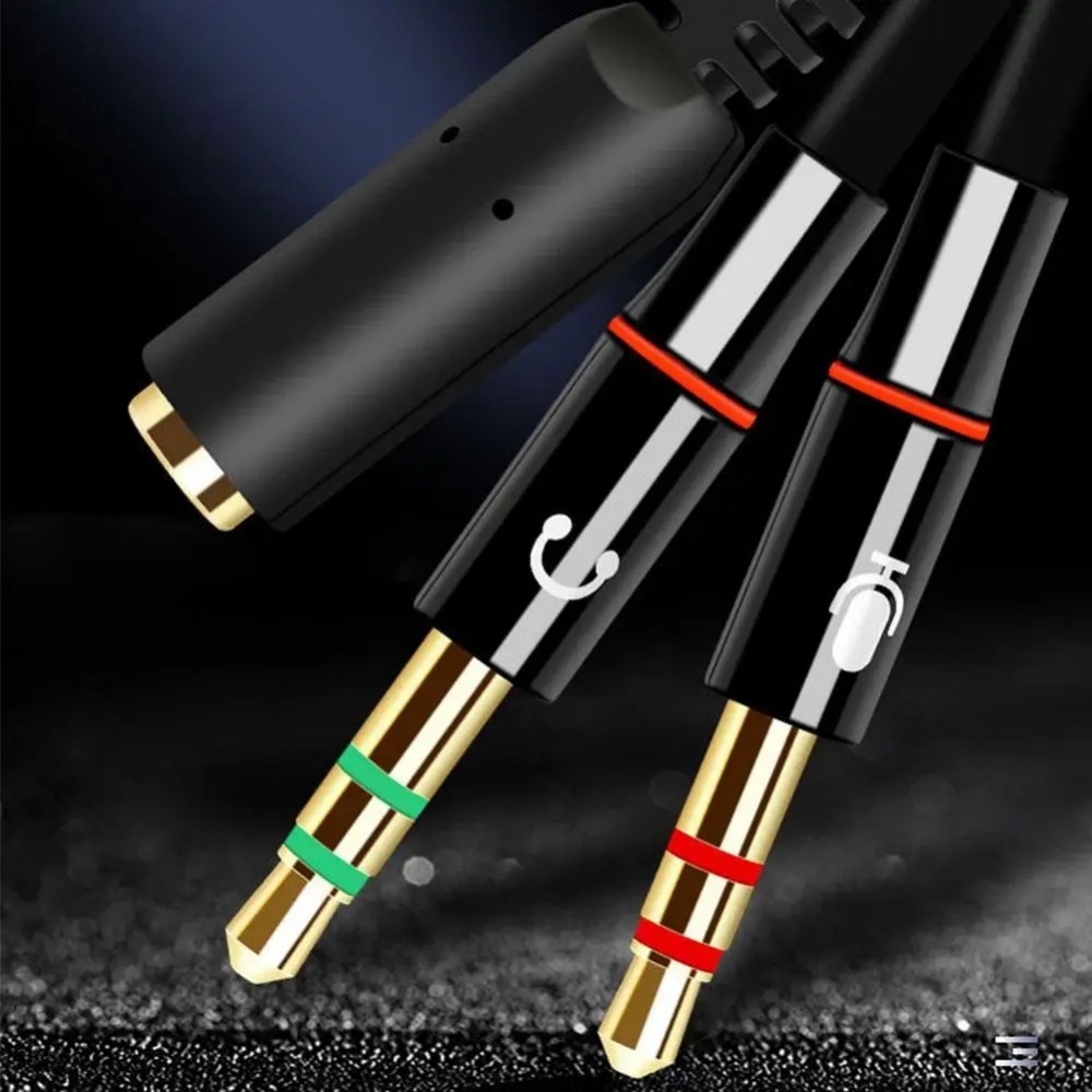 3.5mm Headphone Microphone Aud - Gaming Accessories Sale ulasan dan harga