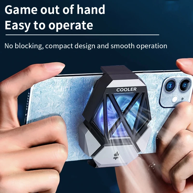DY08 Mobile Phone Cooling Fan  - Gaming Accessories Mobile ulasan dan harga