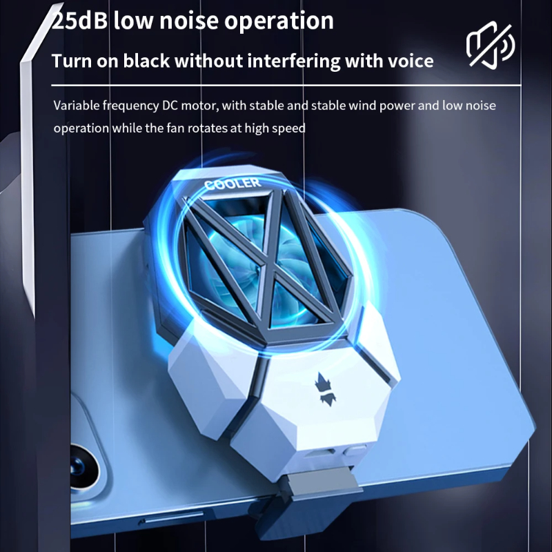DY08 Mobile Phone Cooling Fan  - Gaming Accessories Mobile ulasan dan harga