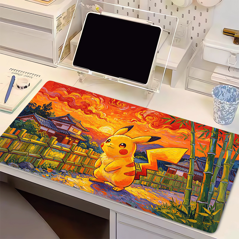 Hot anime Mouse Pad Cute Pikac - Gaming Laptop Essential Accessories ulasan dan harga