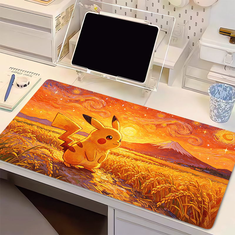 Hot anime Mouse Pad Cute Pikac - Gaming Laptop Essential Accessories ulasan dan harga