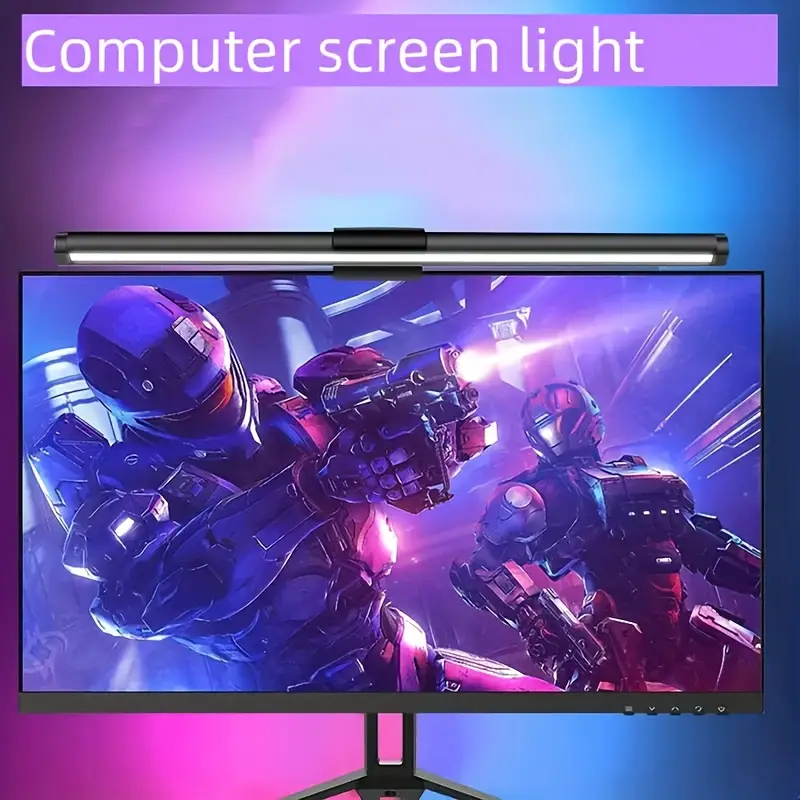 40CM RGB Atmosphere Table Lamp - Gaming Accessories Led ulasan dan harga