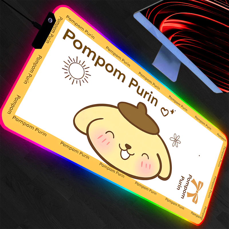 LED Mouse Pad Pompompurin  Ani - Gaming Accessories Led ulasan dan harga