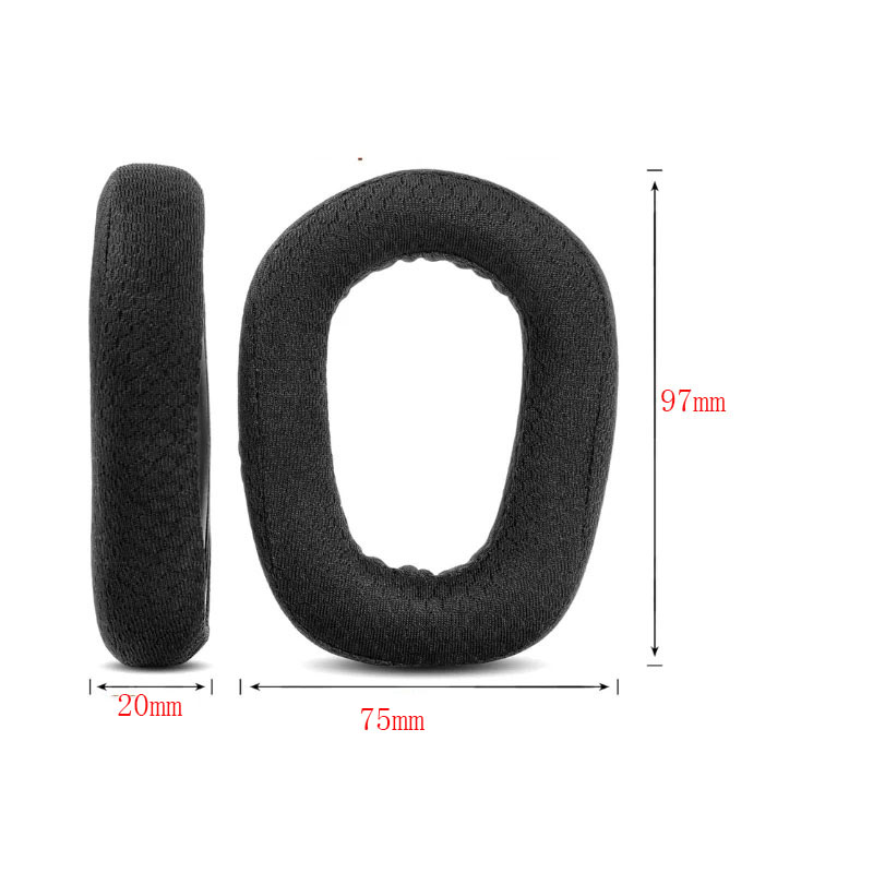 Ear Cushion Cover Mesh Fabric  - Gaming Accessories Sale ulasan dan harga