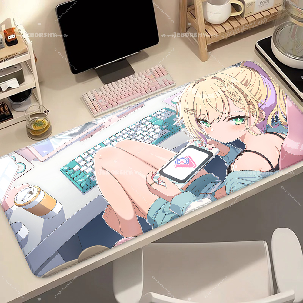 Anime Mouse Pad Gamer Computer - Gaming Accessories Companies ulasan dan harga